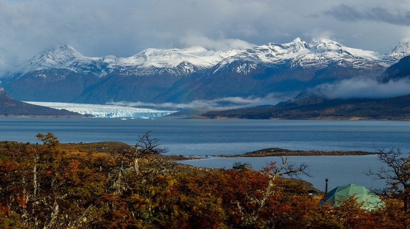 vista desde el camping